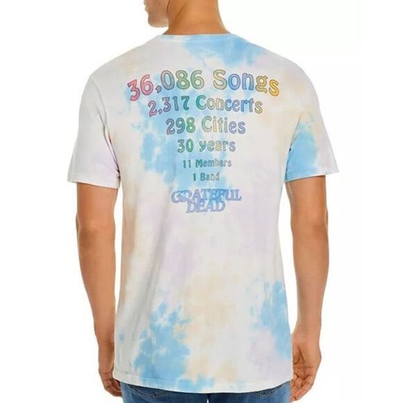 Junk Food Tie-Dye Grateful Dead Graphic Tee Size Large - Picture 2 of 6